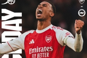 阿森纳官推晒海报,预热联赛杯第四轮战布莱顿 阿森纳官推晒海报,预热联赛杯第四轮战布莱顿