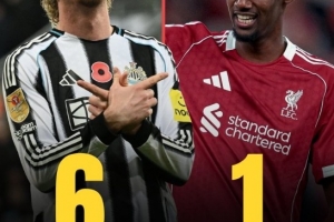 伊萨克加盟利物浦后仅1球入账,替代者沃尔特马德为纽卡已打进6球 伊萨克加盟利物浦后仅1球入账,替代者沃尔特马德为纽卡已打进6球