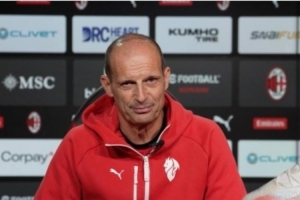 阿莱格里:从阵容角度看,国际米兰和那不勒斯是夺冠热门 阿莱格里:从阵容角度看,国际米兰和那不勒斯是夺冠热门