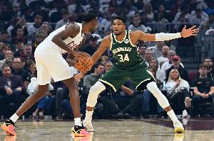 上一场缺阵!雄鹿明天迎战国王 字母因左膝髌腱炎出战成疑 上一场缺阵!雄鹿明天迎战国王 字母因左膝髌腱炎出战成疑