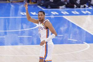 雷霆维金斯：上一场赛后进行高质量三分训练 感觉这场肯定能打好