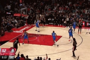 杀疯了！阿夫迪亚关键三分命中 末节已砍11分