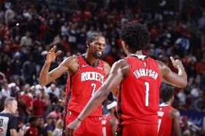 很有统治力！本赛季火箭前10场场均净胜对手11.0分 队史最高